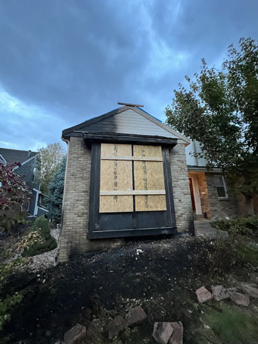 Residential Fire Damage